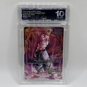 2025 DBS Fusion World Majin Buu Evil Dokkan Battle Alt Art FB04-091 Graded 10